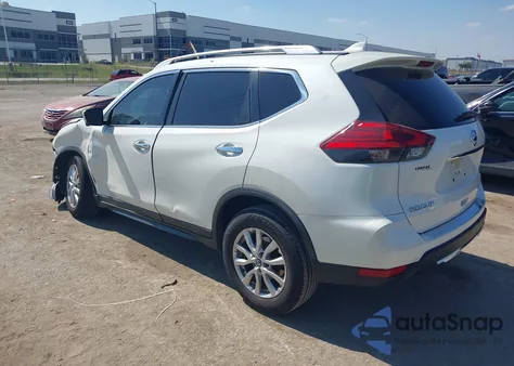 2017 Nissan Rogue Sv из США, поврежденный, VIN JN8AT2MTXHW136046
